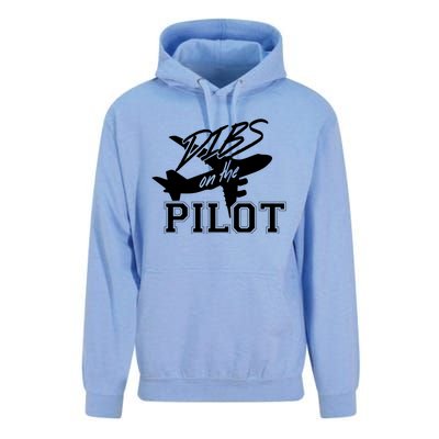 Dibs On The Pilot Airplane Female Pilot Wife Sexy Pilot Great Gift Unisex Surf Hoodie