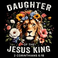 Daughter Of The Jesus King 2 Corinthians 618 Jesus Lion Impact Tech Backpack