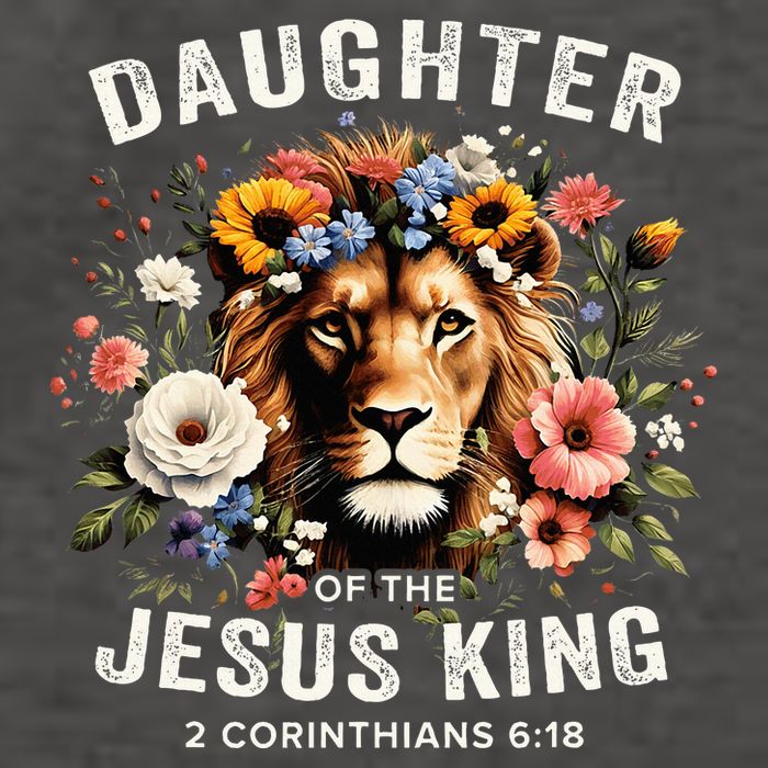 Daughter Of The Jesus King 2 Corinthians 618 Jesus Lion Vector Backpack