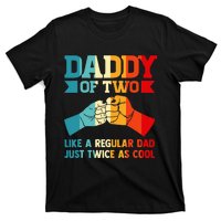 Dadd Of Two Like A Regular Dad Just Twice As Cool Son T-Shirt