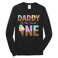 Daddy Of The Sweet One Ice Cream 1st First Birthday Family Tall Long Sleeve T-Shirt