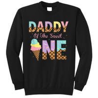 Daddy Of The Sweet One Ice Cream 1st First Birthday Family Tall Sweatshirt