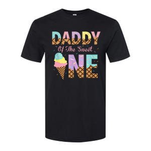 Daddy Of The Sweet One Ice Cream 1st First Birthday Family Softstyle CVC T-Shirt