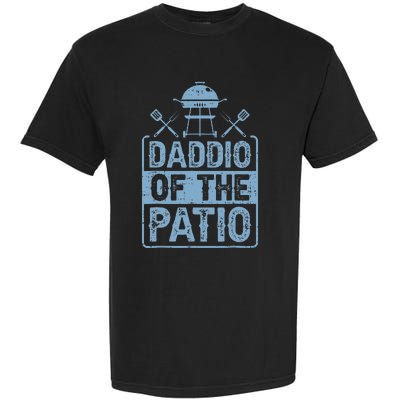 Daddio Of The Patio Grilling BBQ Dad Garment-Dyed Heavyweight T-Shirt