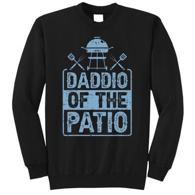 Daddio Of The Patio Grilling BBQ Dad Sweatshirt