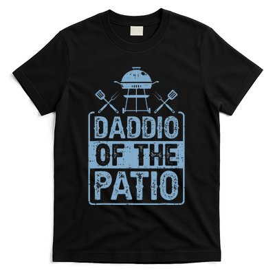 Daddio Of The Patio Grilling BBQ Dad T-Shirt