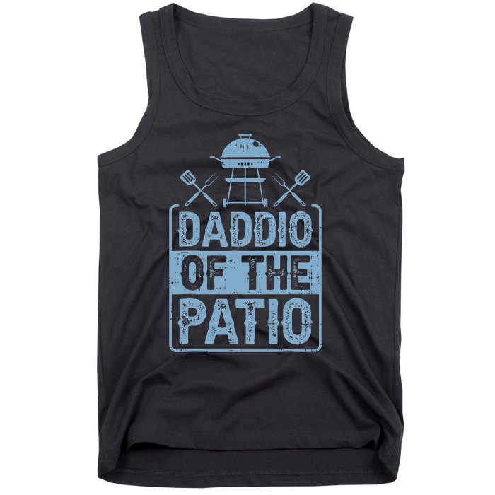 Daddio Of The Patio Grilling BBQ Dad Tank Top