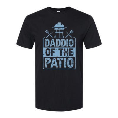 Daddio Of The Patio Grilling BBQ Dad Softstyle CVC T-Shirt