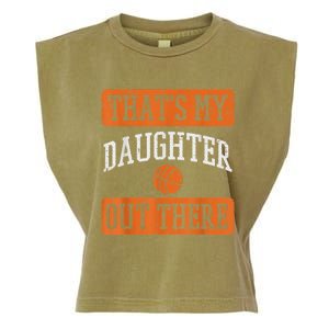 Daughter Out There Basketball Proud Baller Mom Dad Men Women Garment-Dyed Women's Muscle Tee