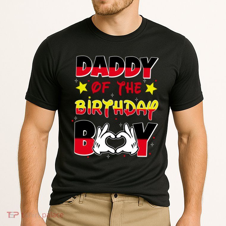 Daddy Of The Birthday Boy Dad Gift Performance Shirt
