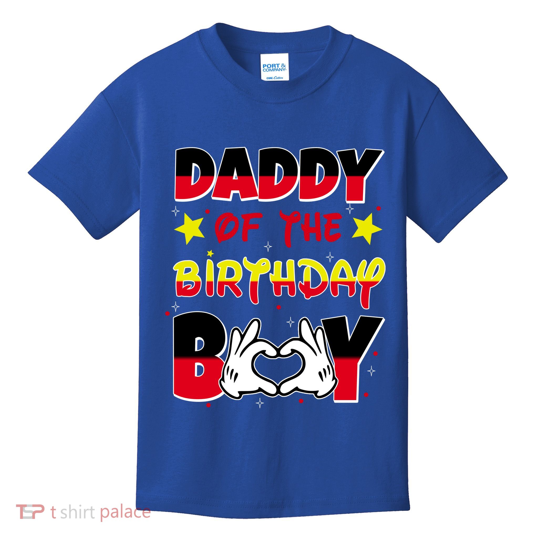 Daddy Of The Birthday Boy Dad Gift Kids T-Shirt