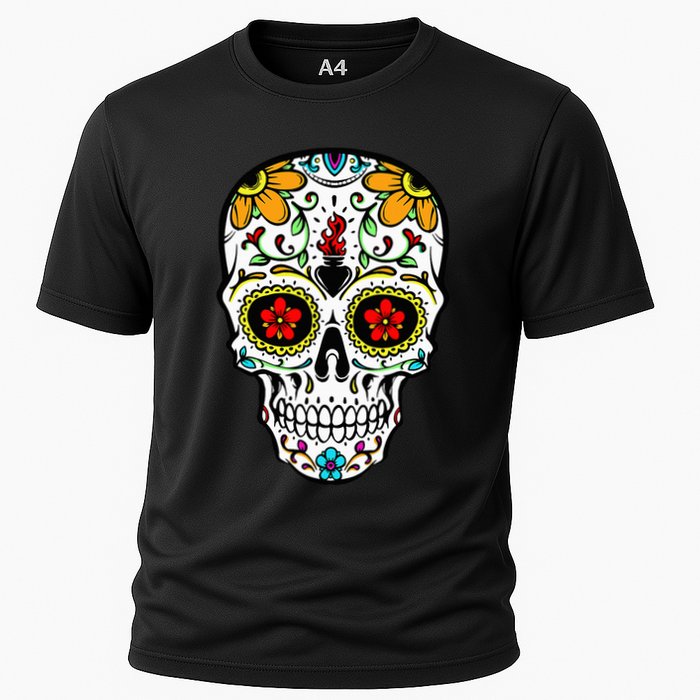 Day of the Dead Celebration Outfit Calavera Cooling Performance Crew T-Shirt