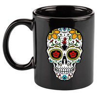 Day of the Dead Celebration Outfit Calavera 11oz C Handle Ceramic Mug