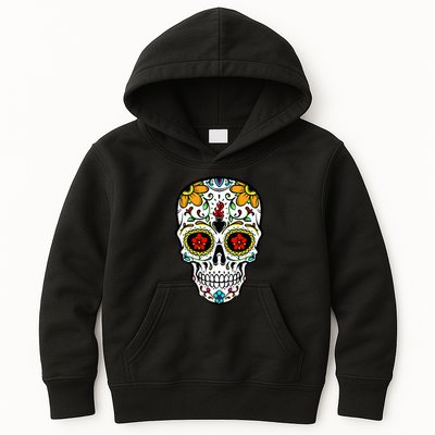Day of the Dead Celebration Outfit Calavera Kids Hoodie