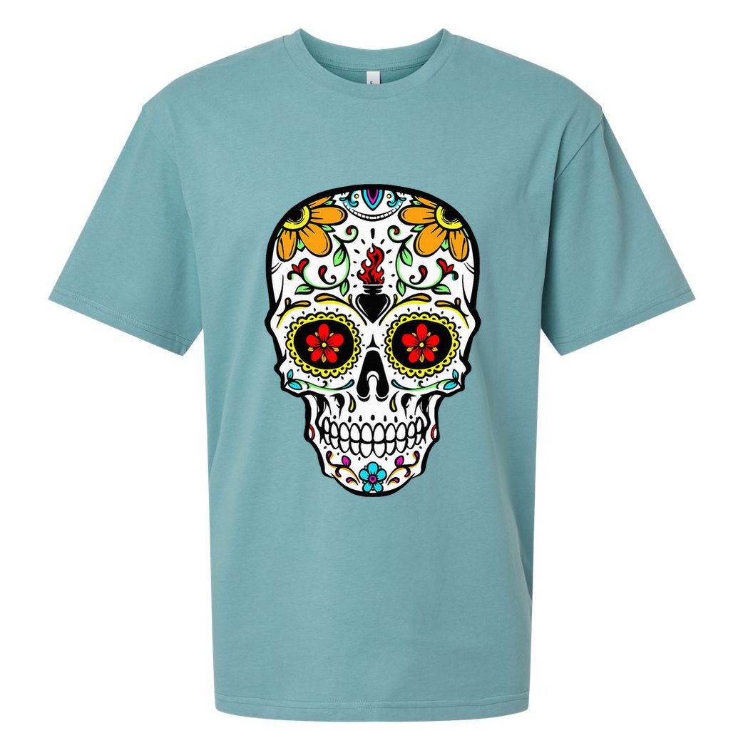 Day of the Dead Celebration Outfit Calavera Sueded Cloud Jersey T-Shirt