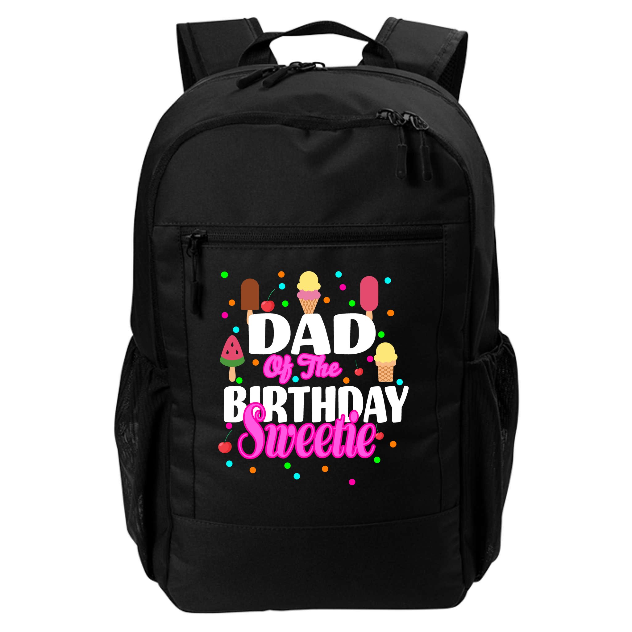 Dad Of The Birthday Sweetie Backpack