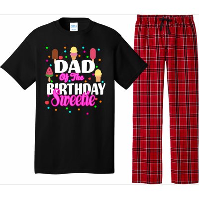 Dad Of The Birthday Sweetie Pajama Set