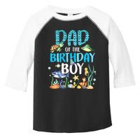 Dad Of The Birthday Boy Sea Fish Ocean Animals Aquarium Toddler Fine Jersey T-Shirt