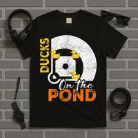 Ducks On The Pond Baseball Field Softball Saying T-Shirt