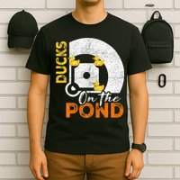 Ducks On The Pond Baseball Field Softball Saying T-Shirt