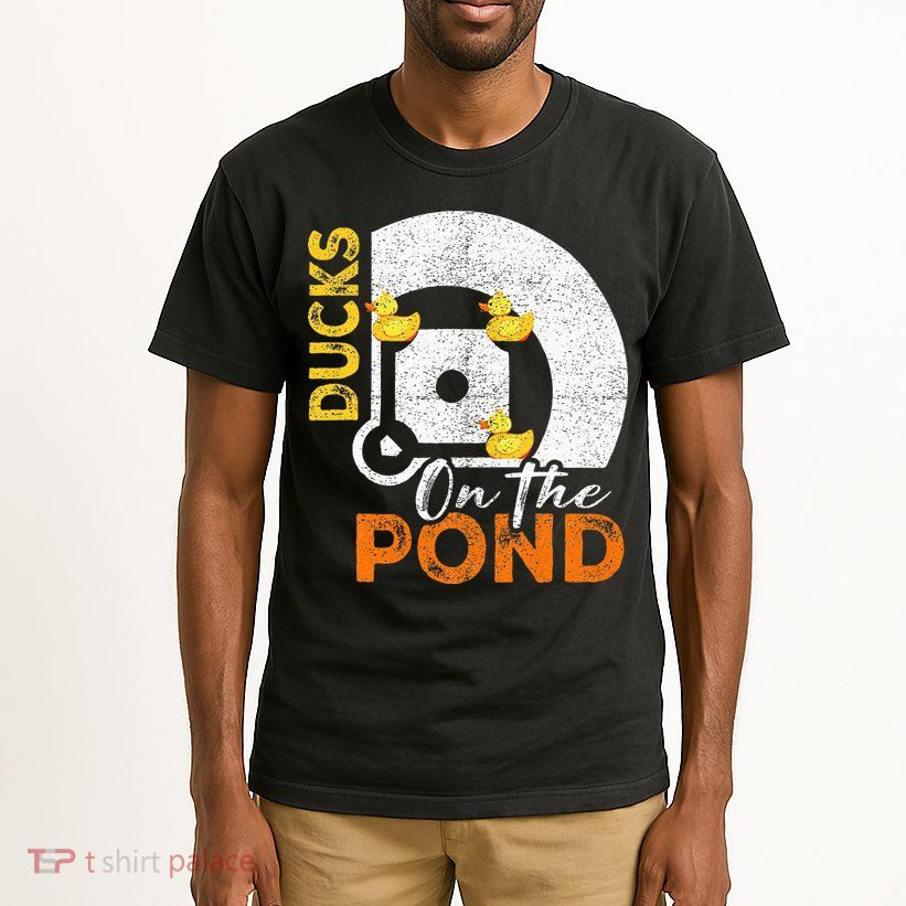 Ducks On The Pond Baseball Field Softball Saying Tall T-Shirt