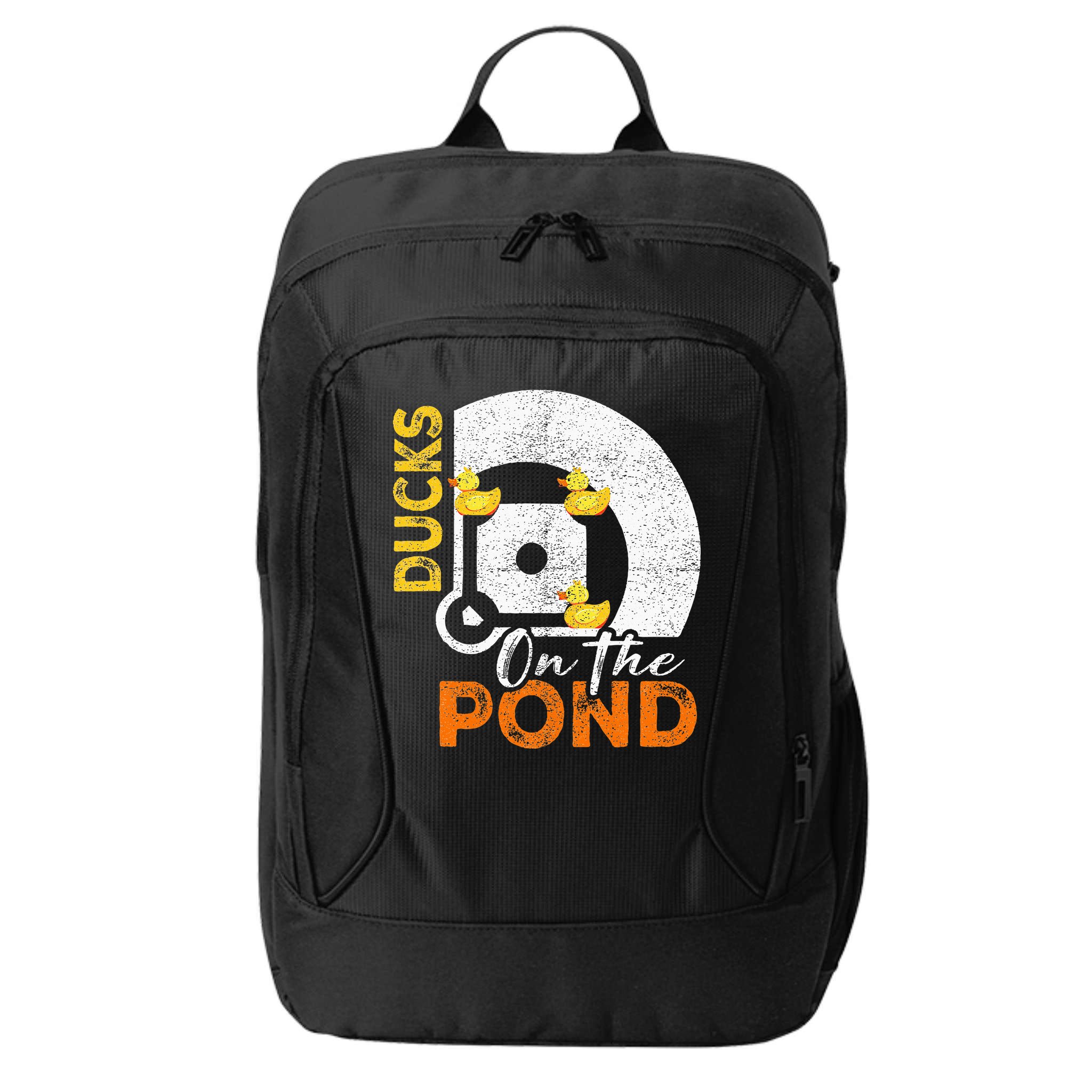 Ducks On The Pond Baseball Field Softball Saying City Backpack