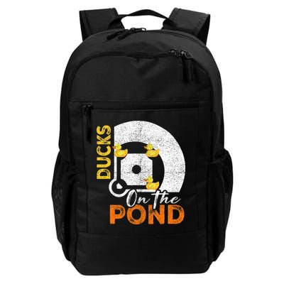 Ducks On The Pond Baseball Field Softball Saying Backpack