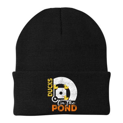 Ducks On The Pond Baseball Field Softball Saying Beanie