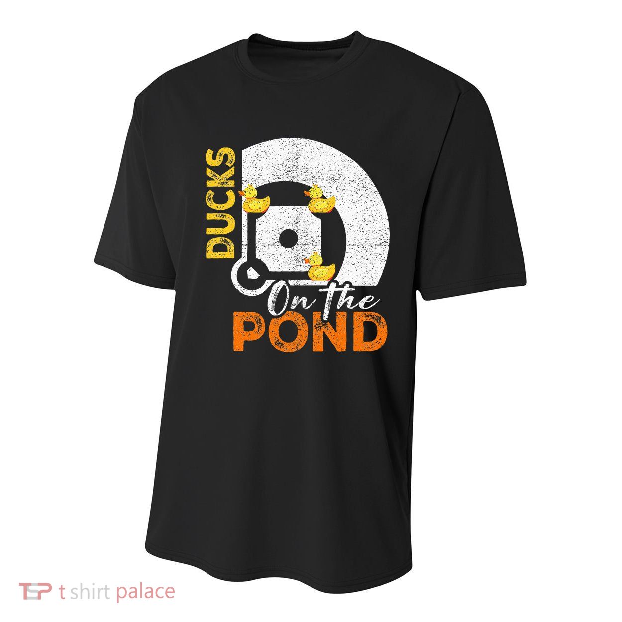 Ducks On The Pond Baseball Field Softball Saying Youth Performance Sprint T-Shirt