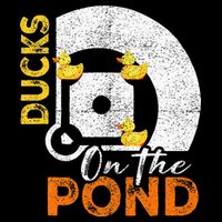 Ducks On The Pond Baseball Field Softball Saying Tie-Dye T-Shirt