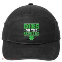 Dibs On The Redhead 7-Panel Snapback Hat