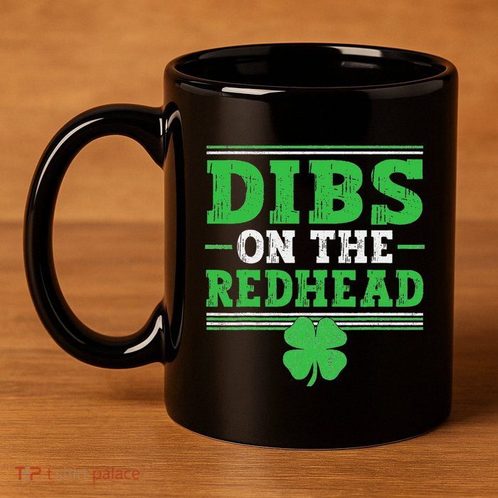 Dibs On The Redhead 11oz C Handle Ceramic Mug