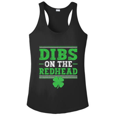 Dibs On The Redhead Ladies PosiCharge Competitor Racerback Tank