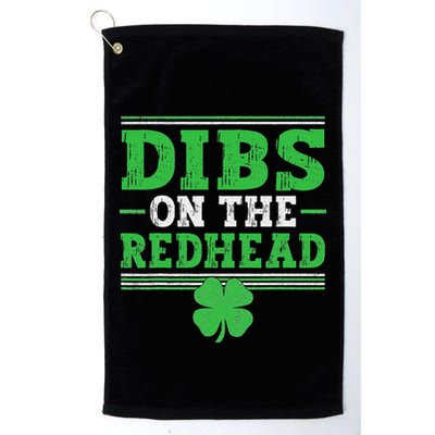 Dibs On The Redhead Golf Towel
