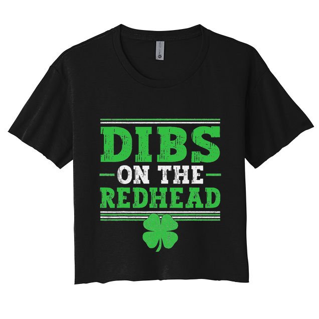 Dibs On The Redhead Crop Top