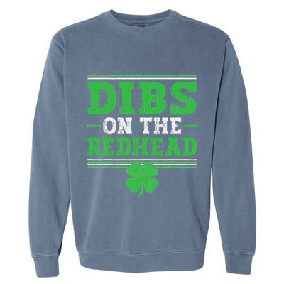 Dibs On The Redhead Garment-Dyed Sweatshirt