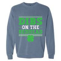 Dibs On The Redhead Garment-Dyed Sweatshirt