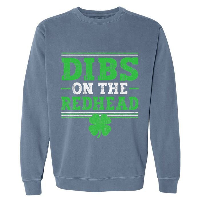 Dibs On The Redhead Garment-Dyed Sweatshirt