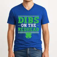 Dibs On The Redhead V-Neck T-Shirt