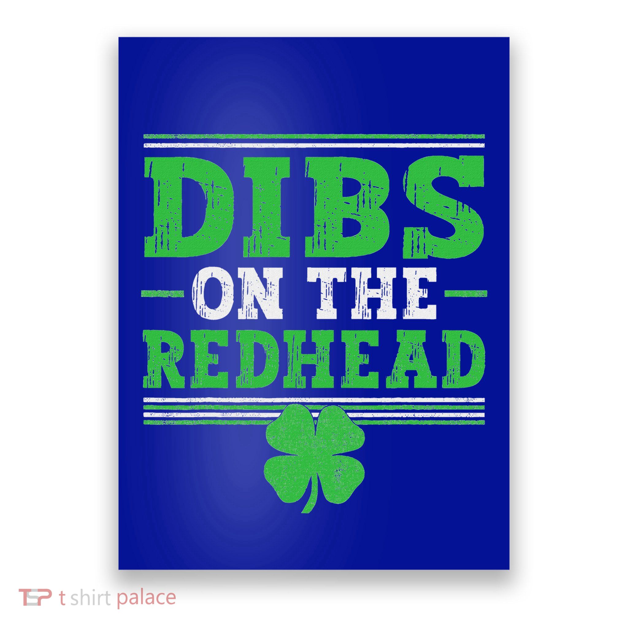 Dibs On The Redhead Poster