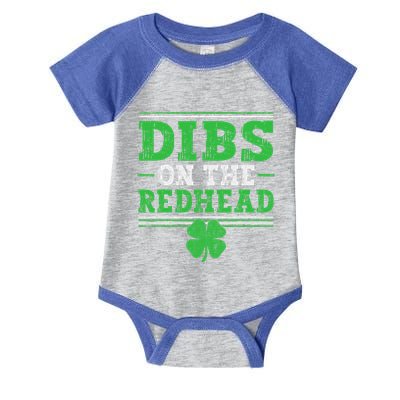 Dibs On The Redhead Infant Baby Jersey Bodysuit