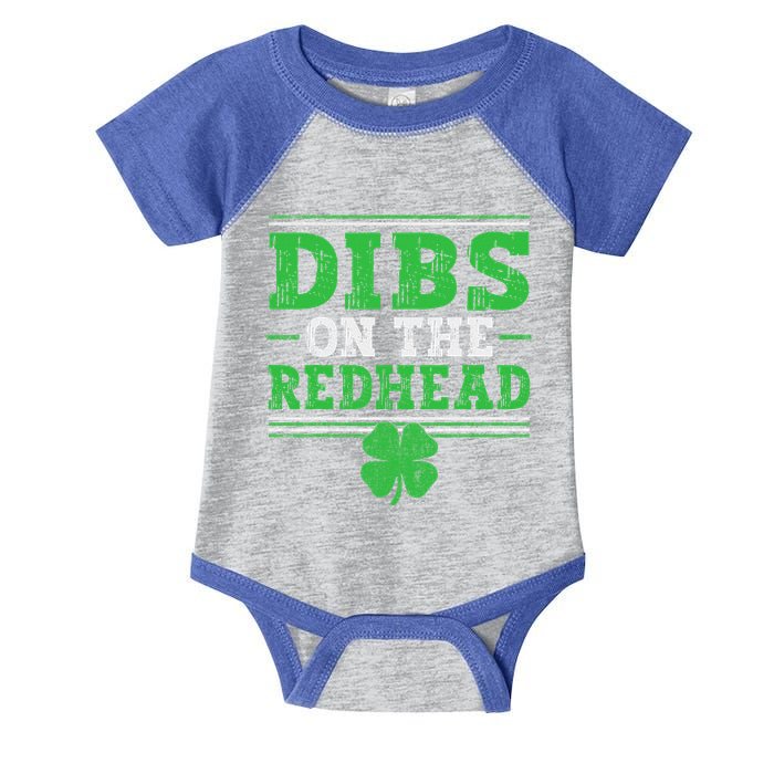Dibs On The Redhead Infant Baby Jersey Bodysuit