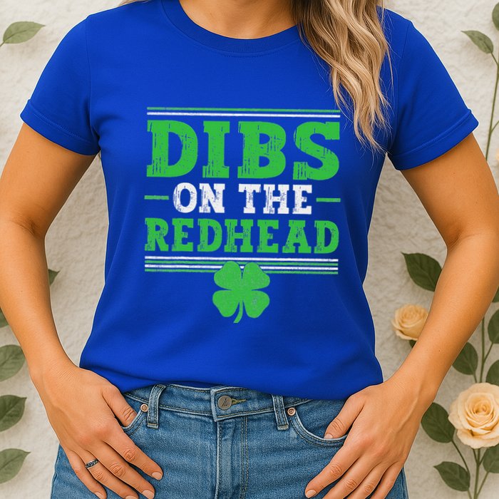 Dibs On The Redhead Womens T-Shirt