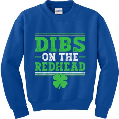Dibs On The Redhead Kids Sweatshirt