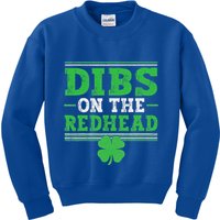 Dibs On The Redhead Kids Sweatshirt