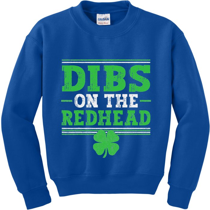 Dibs On The Redhead Kids Sweatshirt