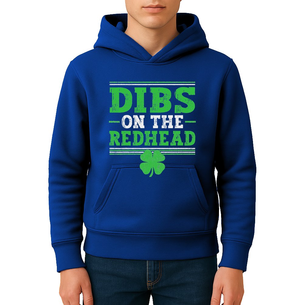 Dibs On The Redhead Kids Hoodie
