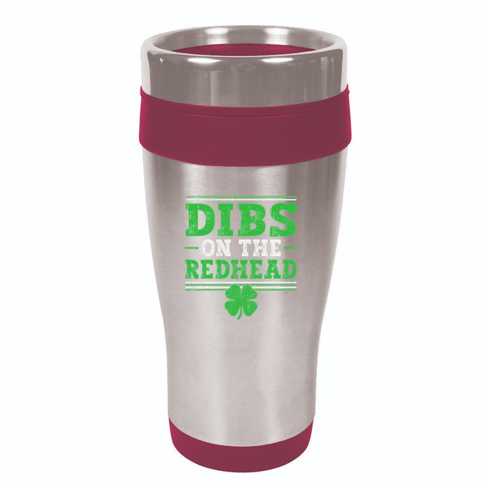 Dibs On The Redhead 16oz Travel Tumbler