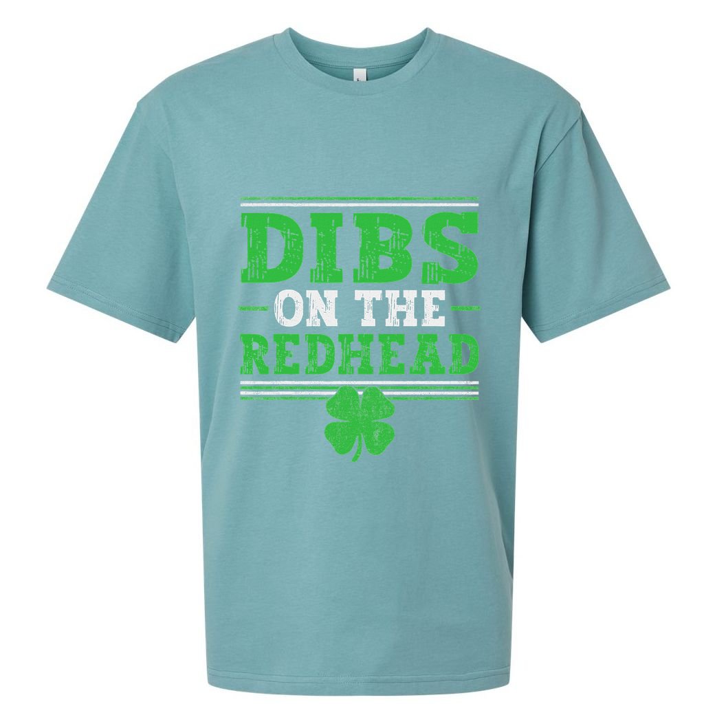 Dibs On The Redhead Sueded Cloud Jersey T-Shirt