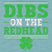 Dibs On The Redhead Sueded Cloud Jersey T-Shirt